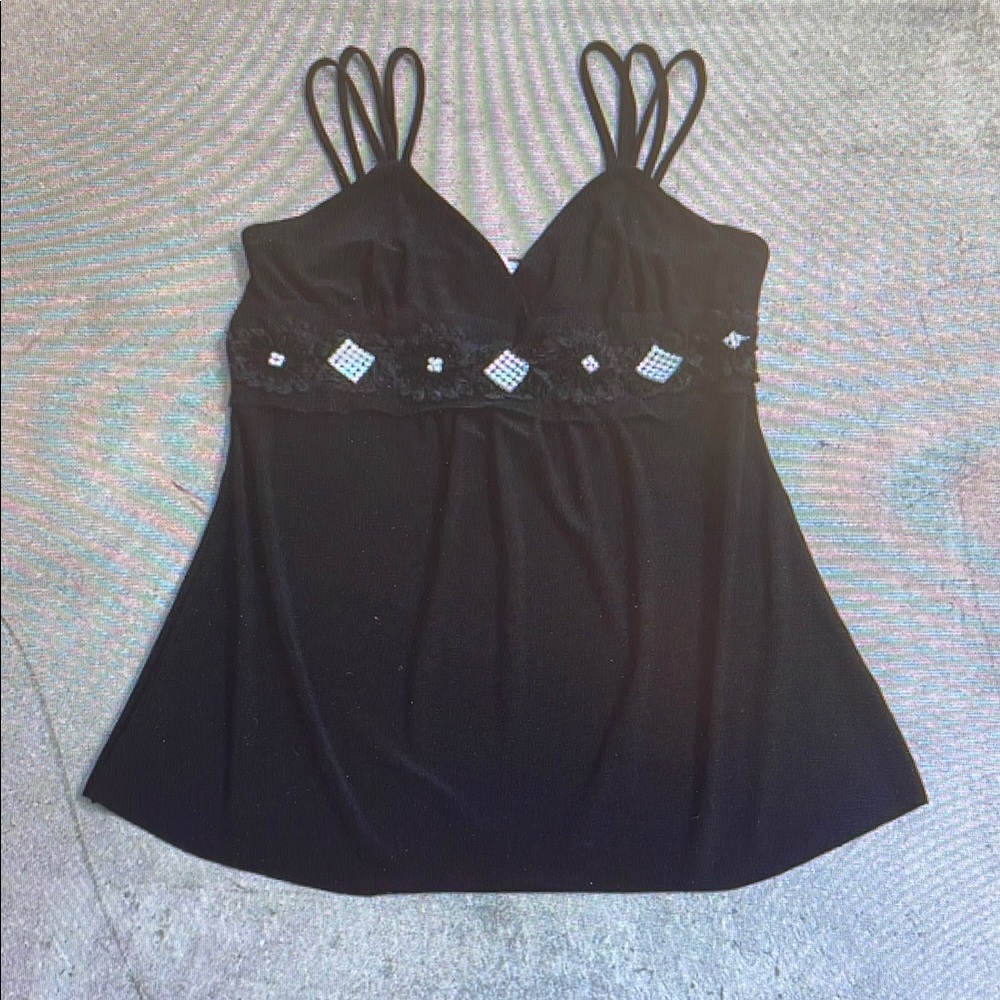 Elegant Black Women's Top